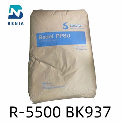 Solvay Radel R-5500 BK937 PPSU Plastik, alles Farbundurchsichtige Material PPSU