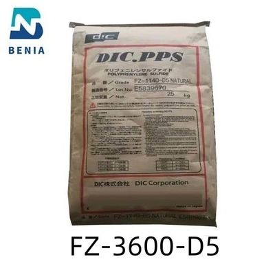 Körnchen DICs PPS FZ-3600-D5 DIC.PPS PolyphenyleneSulfide-Harz-Glas-Mineral verstärkte niedriges Outgas alle Farbe