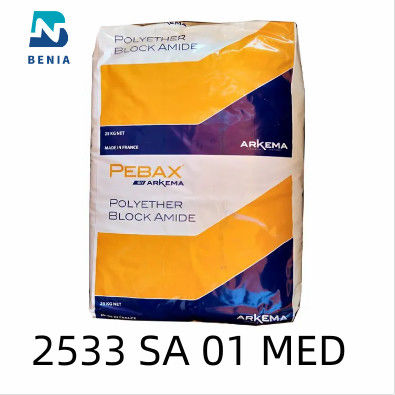 Arkema Pebax 2533 Jungfrau SA 01 MED Thermoplastic Elastomer Medical Applications beizen alle Farbe