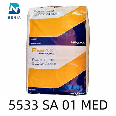 Arkema Pebax 5533 Jungfrau SA 01 MED Thermoplastic Elastomer Medical Application beizen alle Farbe