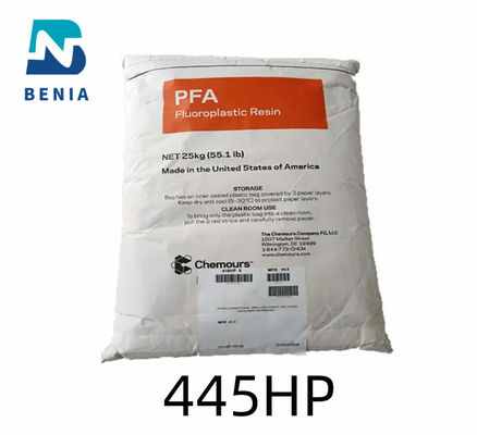 Dupont PFA 445HP Perfluoroalkoxy PFA Fluorplastische Harzpellets für Rohrverkleidungen