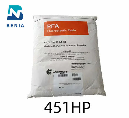 Dupont PFA 451HP PFA Perfluoroalkoxy PFA Kunststoff für Rohrverkleidungen