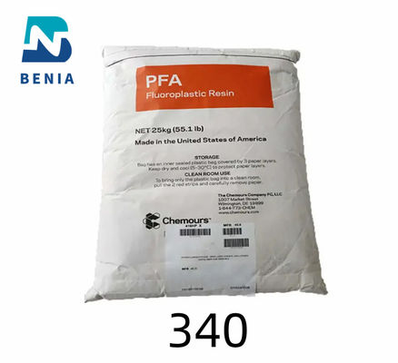 Dupont PFA 340 PFA Perfluoroalkoxy 25 kg/Tasche für Schlauch-, Draht- und Kabelisolierung
