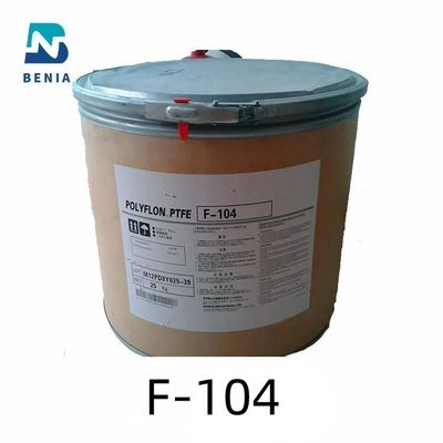 DAIKIN PTFE POLYFLON F-104 Polytetrafluorethylen PTFE Neugeborenes Pelletpulver auf Lager in allen Farben